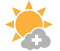 Increasing cloudiness